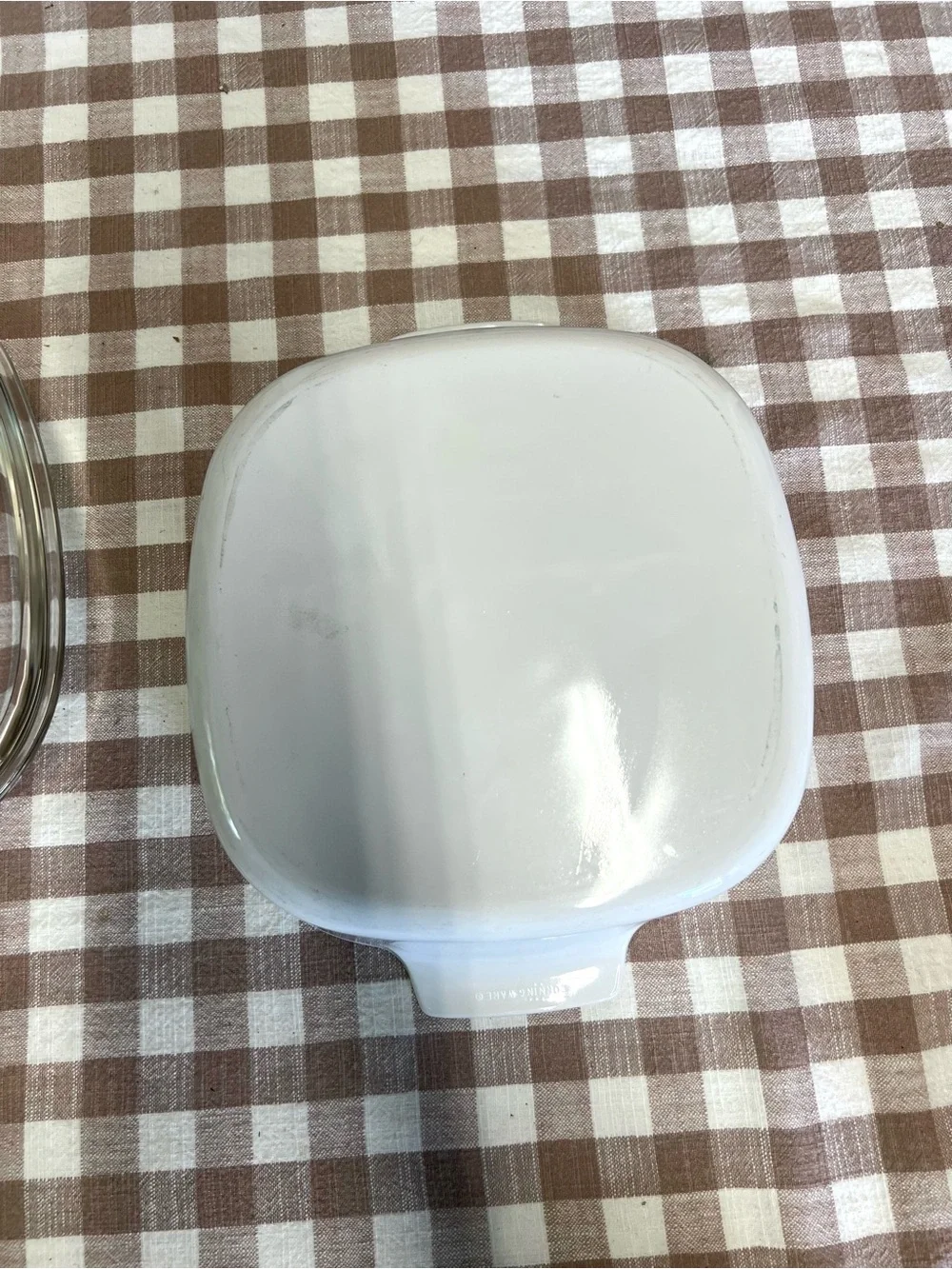 Vintage Corningware blue dusk casserole dish 2L glass lid cookware